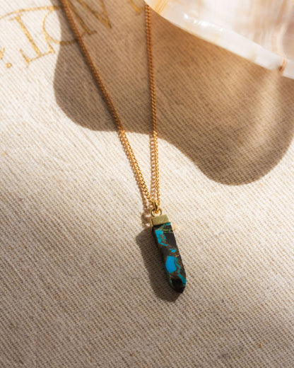 Obelisk Pendant Halskjede - Chameleon