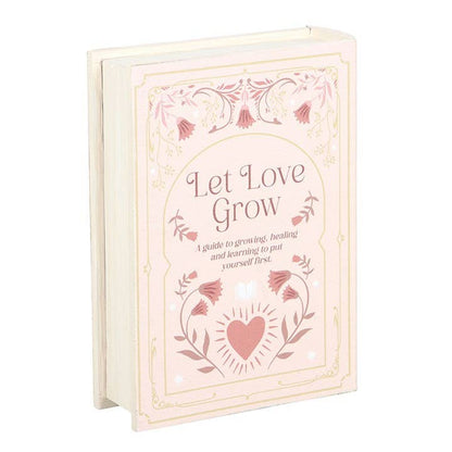 Let Love Grow Bokformet Oppbevaringsboks