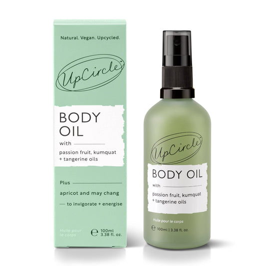 Body Oil med Passionfruit & Tangerine