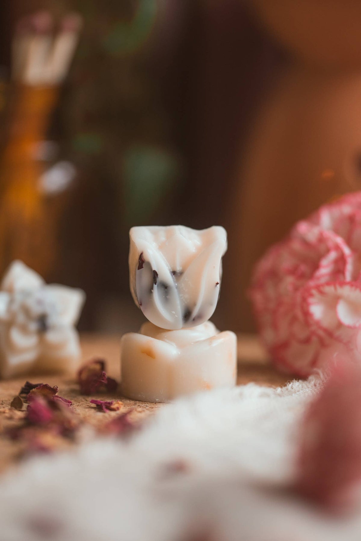 Floral Wax Melts - Rose & Oud