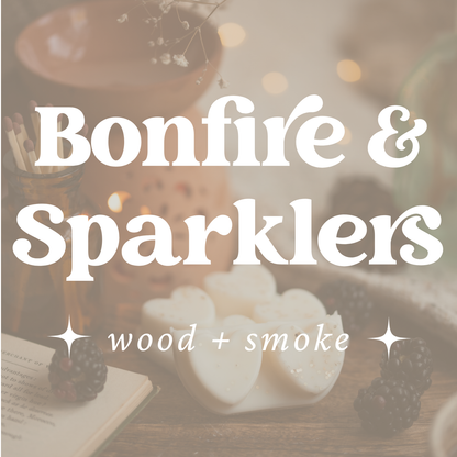 Bonfire & Sparklers Heart Wax Melts