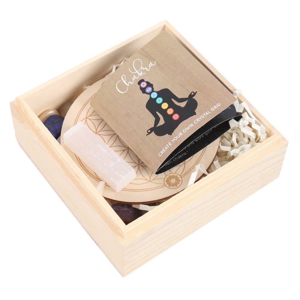 Chakra Krystall Grid Gavesett