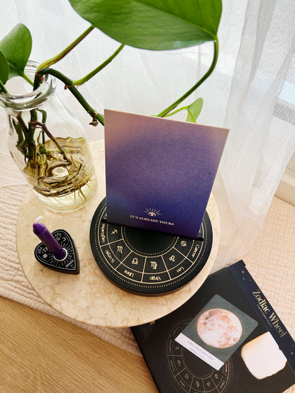 Astrology Wheel Sort Kortholder