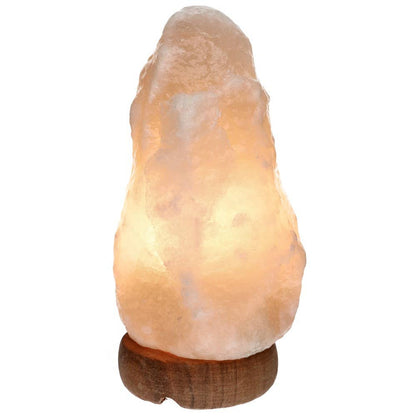 Hvit Himalaya Saltlampe 1-2 kg