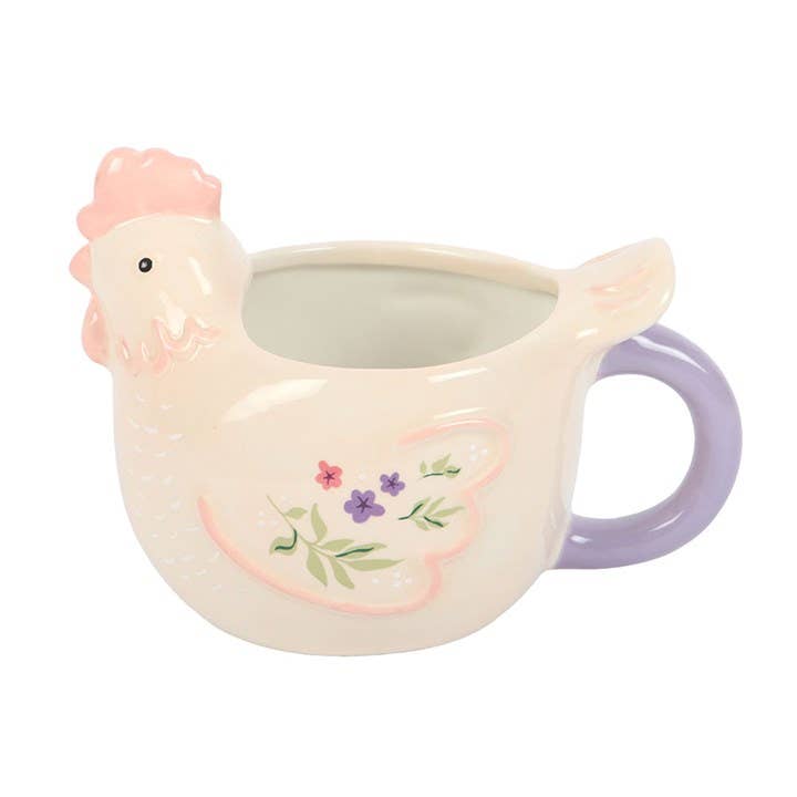 Blomster Høne Kopp