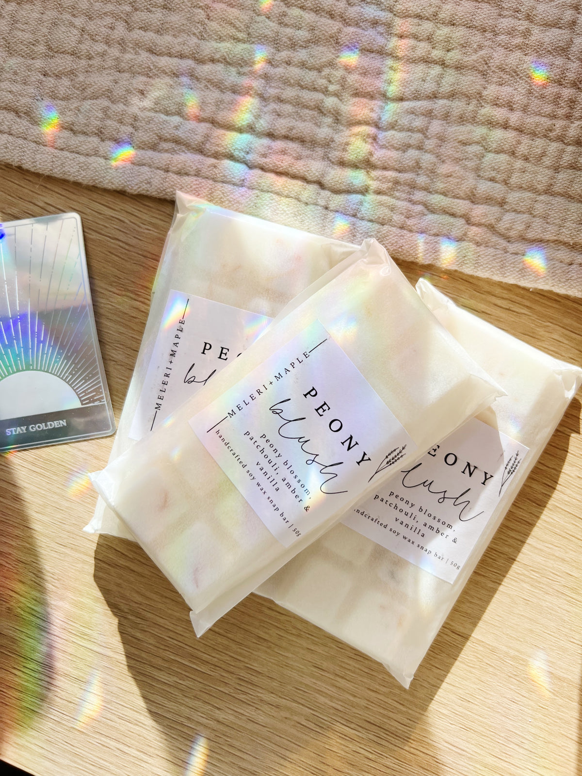 Peony Blush Snap Bar Wax Melt