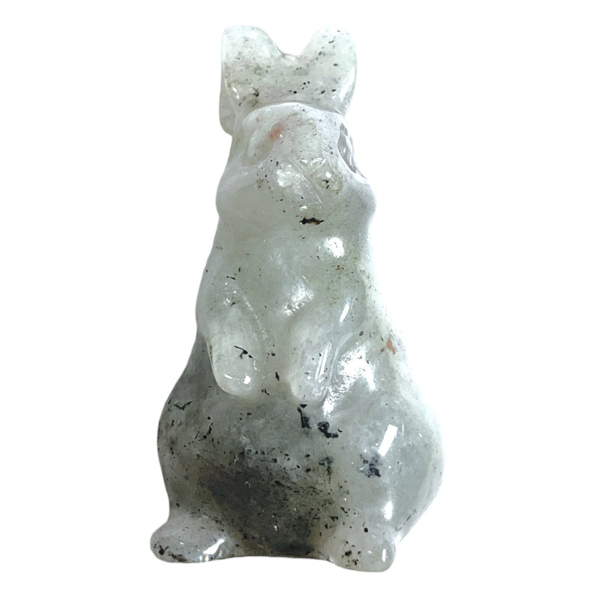 Labradoritt Krystall Kaninfigur
