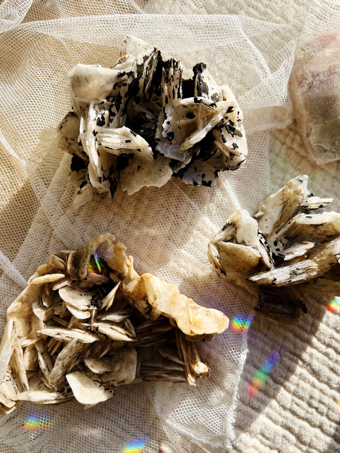 Noir Manganese Rose Krystall Baryte – 200-400g