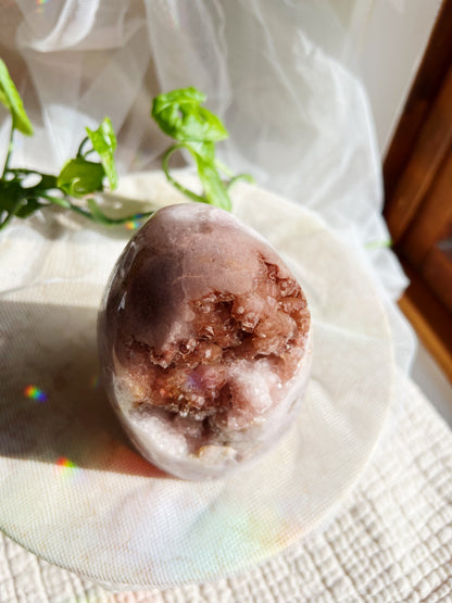 Rosa Ametyst Geode – 1336g