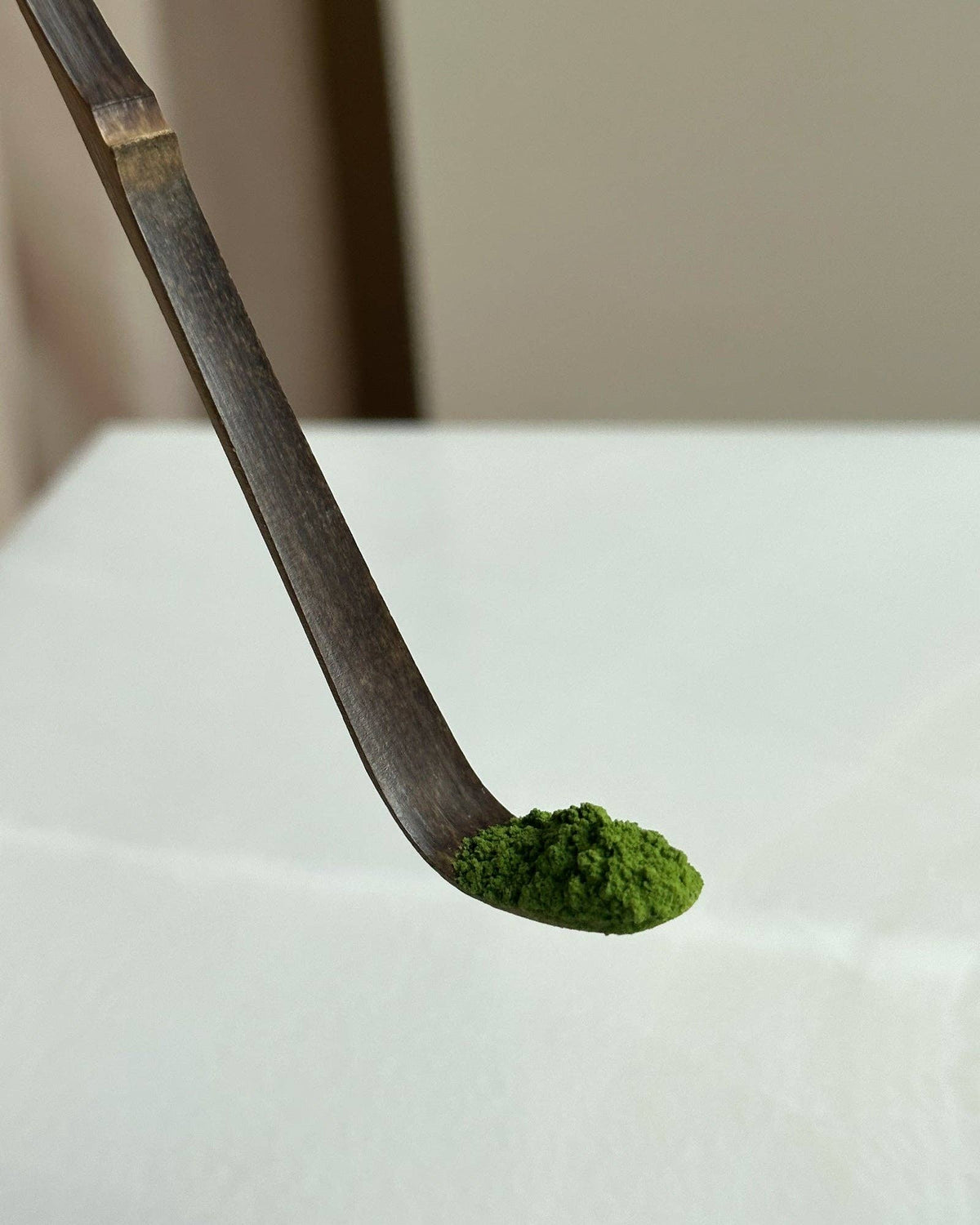 Chashaku Matcha skje i sort bambus