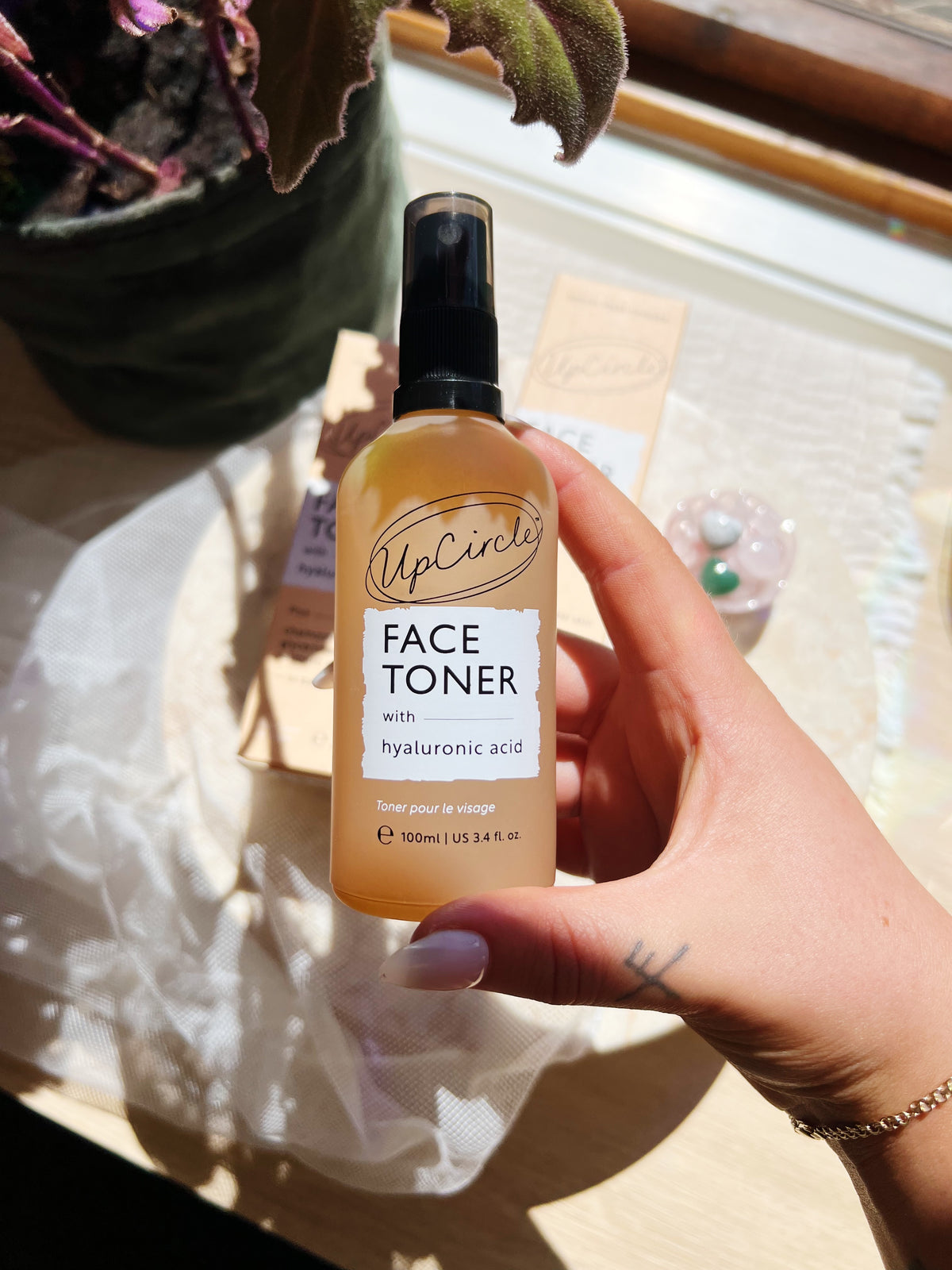 Face Toner med Hyaluronic Acid & Green Mandarin