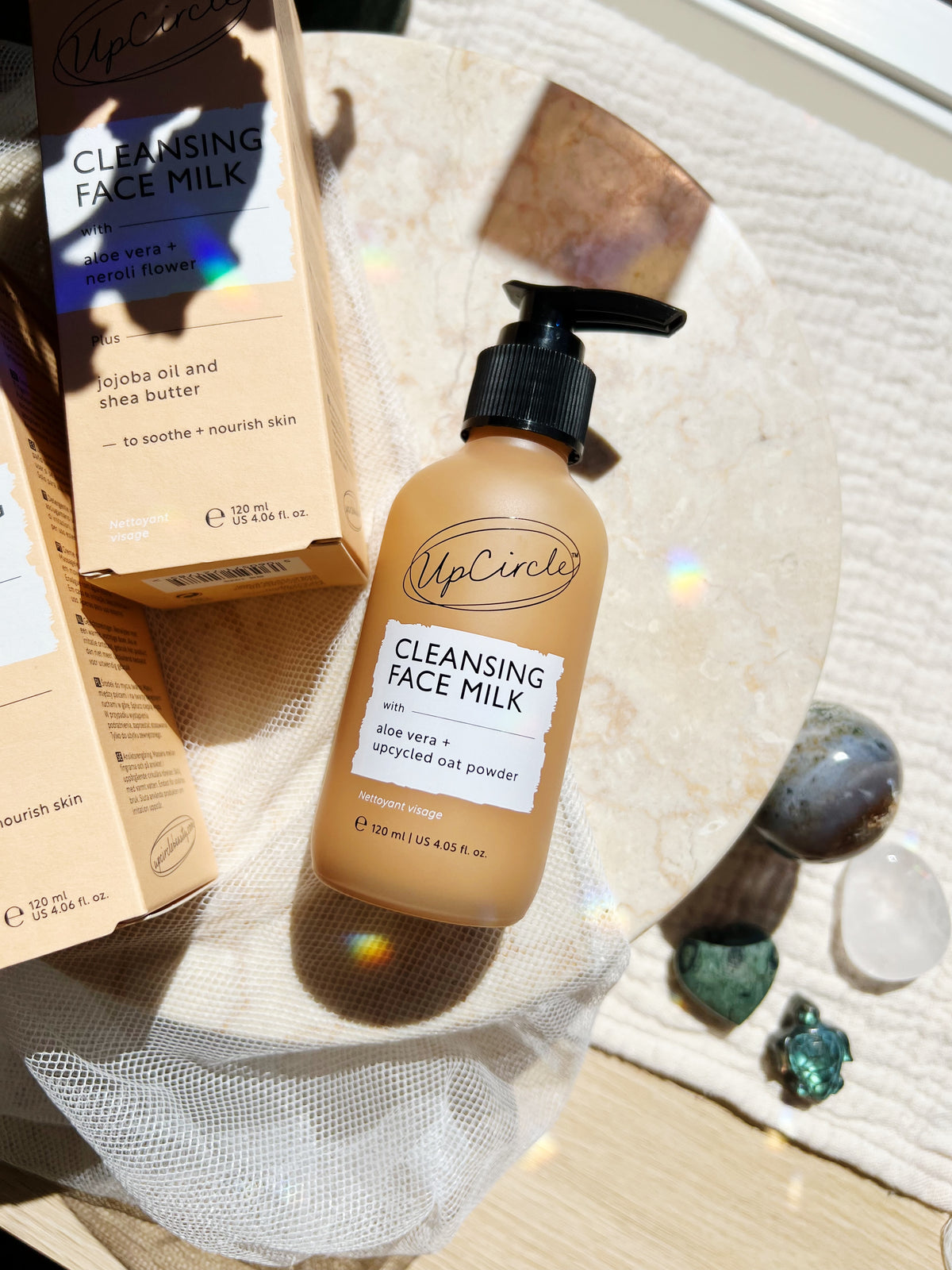 Cleansing Face Milk med Aloe Vera & Oat Powder