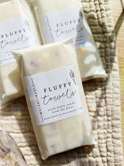 Fluffy Towels Snap Bar Wax Melt