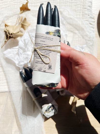 Vetiver Rituallys – Rensing & Beskyttelse | Pakke med 5 lys