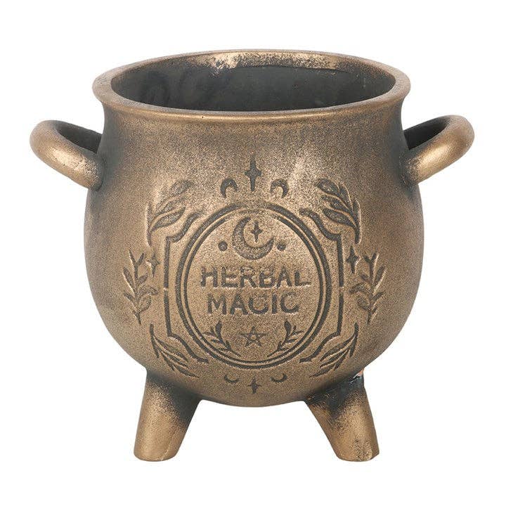 Herbal Magic Bronse Terrakotta Gryte Plantepotte