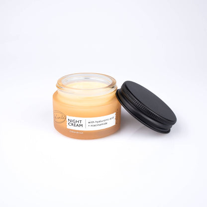 Night Cream med Hyaluronic Acid & Niacinamide – Reisestørrelse (30ml)