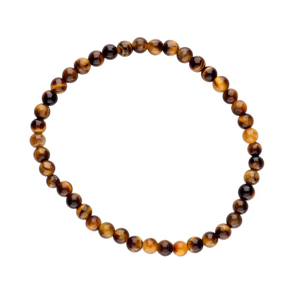 Tigerøye Armbånd 4mm