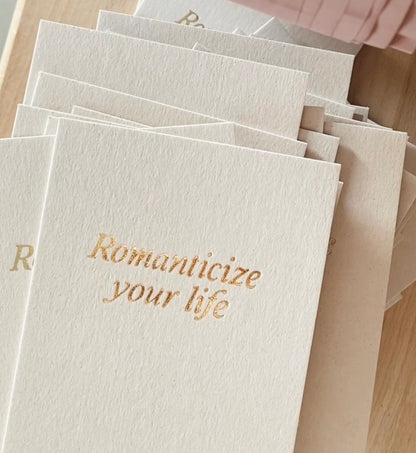Romanticize Your Life Postkort