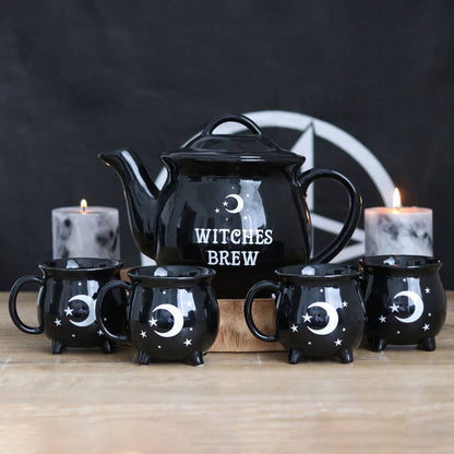 Witches’ Brew – Keramisk Kjele Tekanne & Koppsett