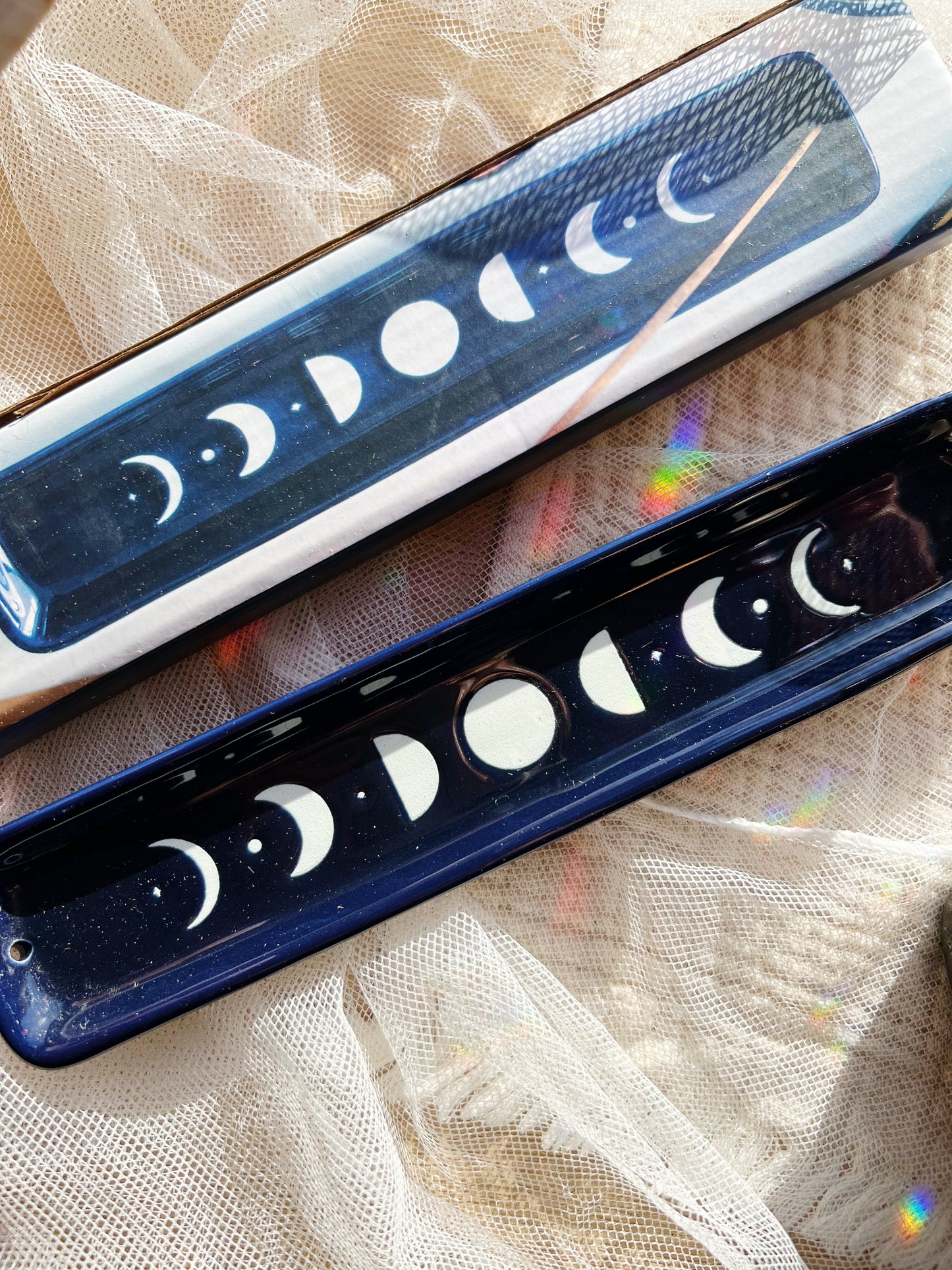 Moon Phase Røkelsesfat – Blue Moon