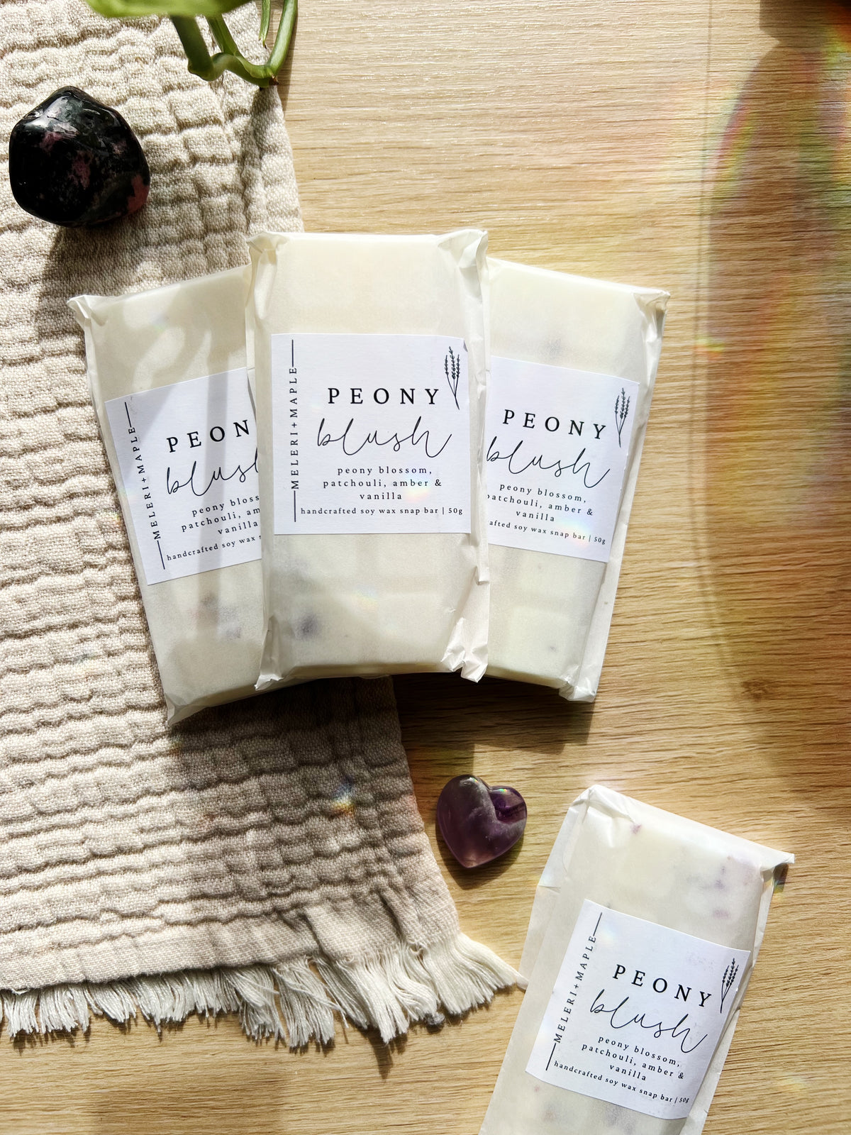 Peony Blush Snap Bar Wax Melt