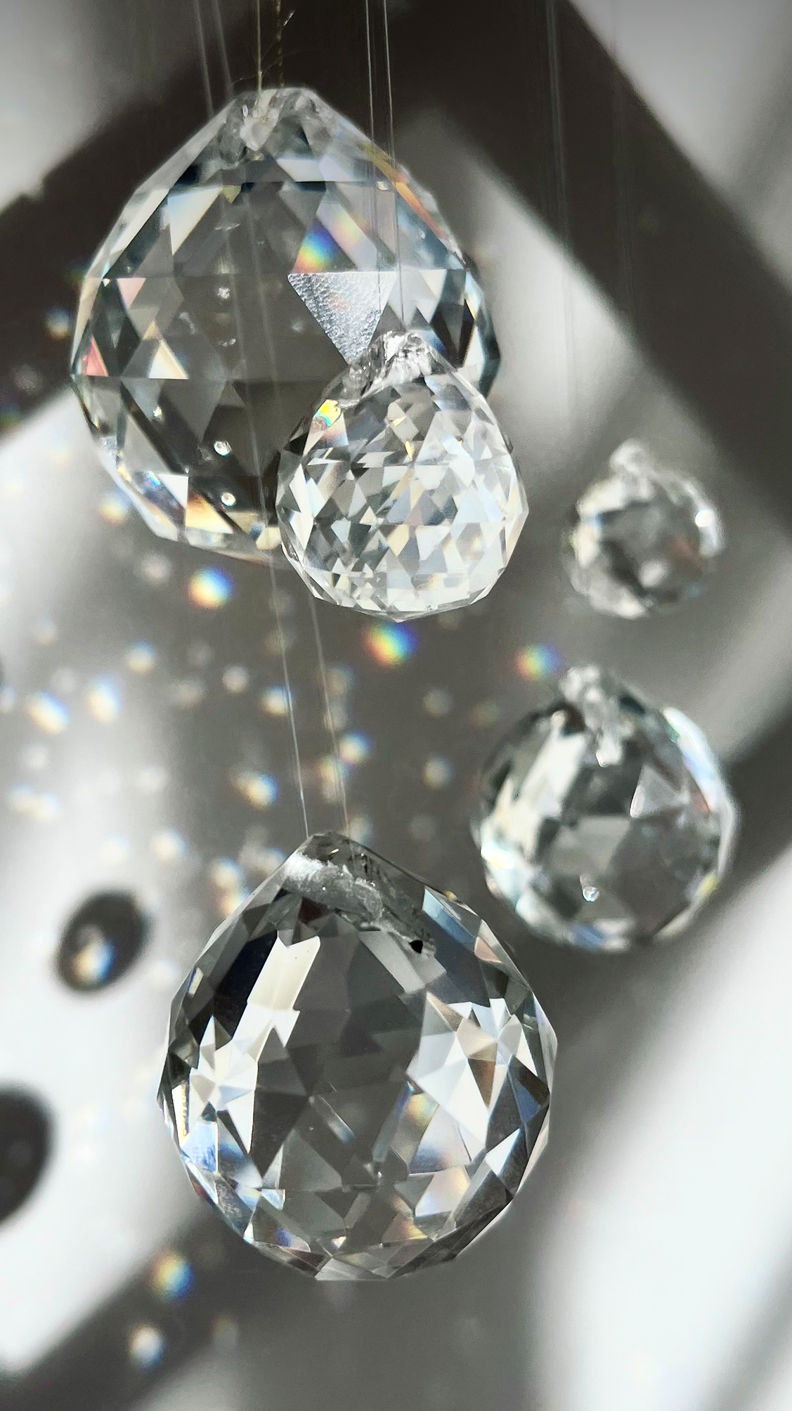 Feng Shui ball (4 cm) Suncatcher