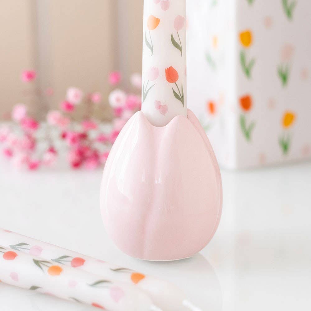 Vår Tulipan Lysestake
