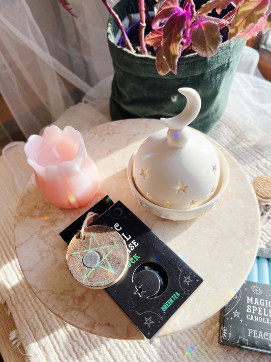 Moské Røkelse og Telysholder