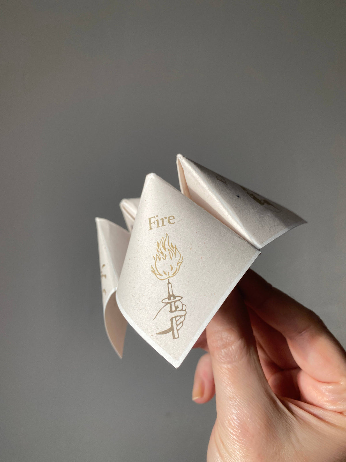 Elements Fortune Teller DIY Papirspådom