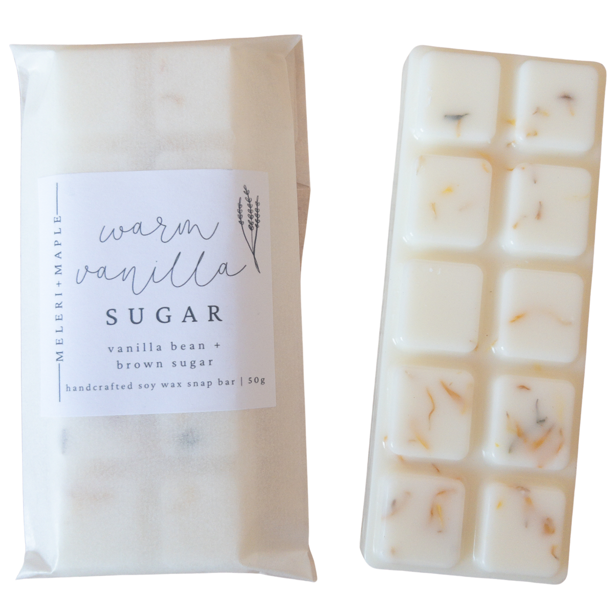 Warm Vanilla Sugar Snap Bar Wax Melt