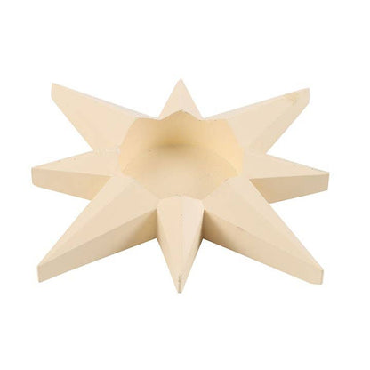 Cream Golden Star Telysholder