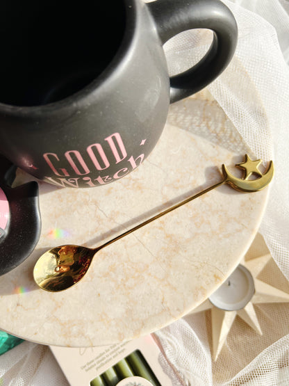 Good Witch Kopp med lokk og skje