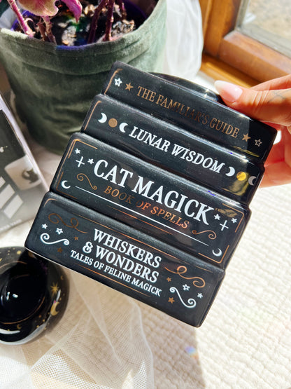Black Cat Magick Bokhylle-Vase