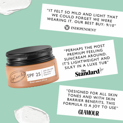 Mineral Sunscreen SPF 25 – Reef-Safe & Vegan – Reisestørrelse (20ml)