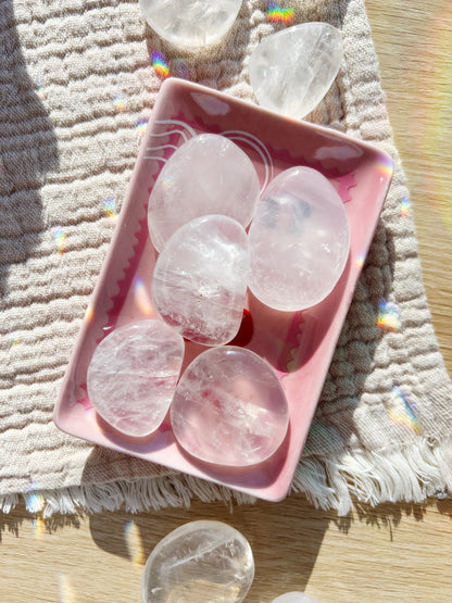 Girasol Kvarts Flat Krystall