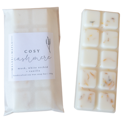 Cosy Cashmere Snap Bar Wax Melt