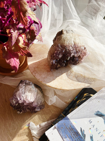 Ametyst Krystall Bokstøtter – 0.9-1.2 KG