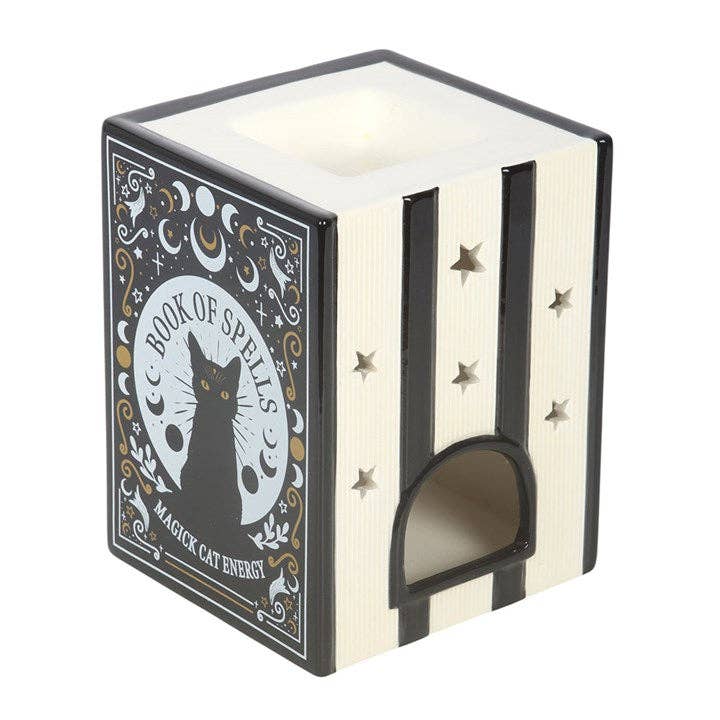 Black Cat Book of Spells Wax Melt Brenner