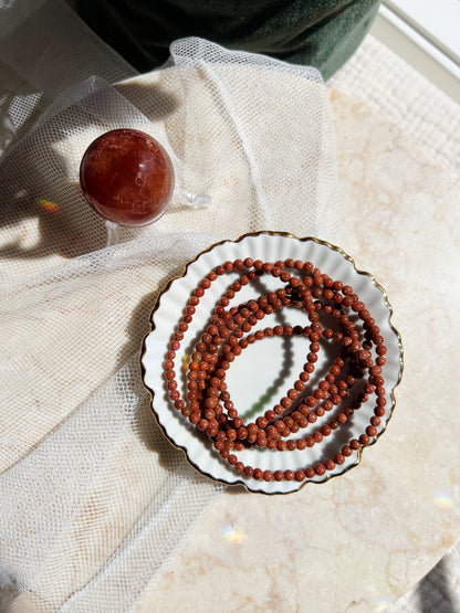 Goldstone Armbånd - 4mm
