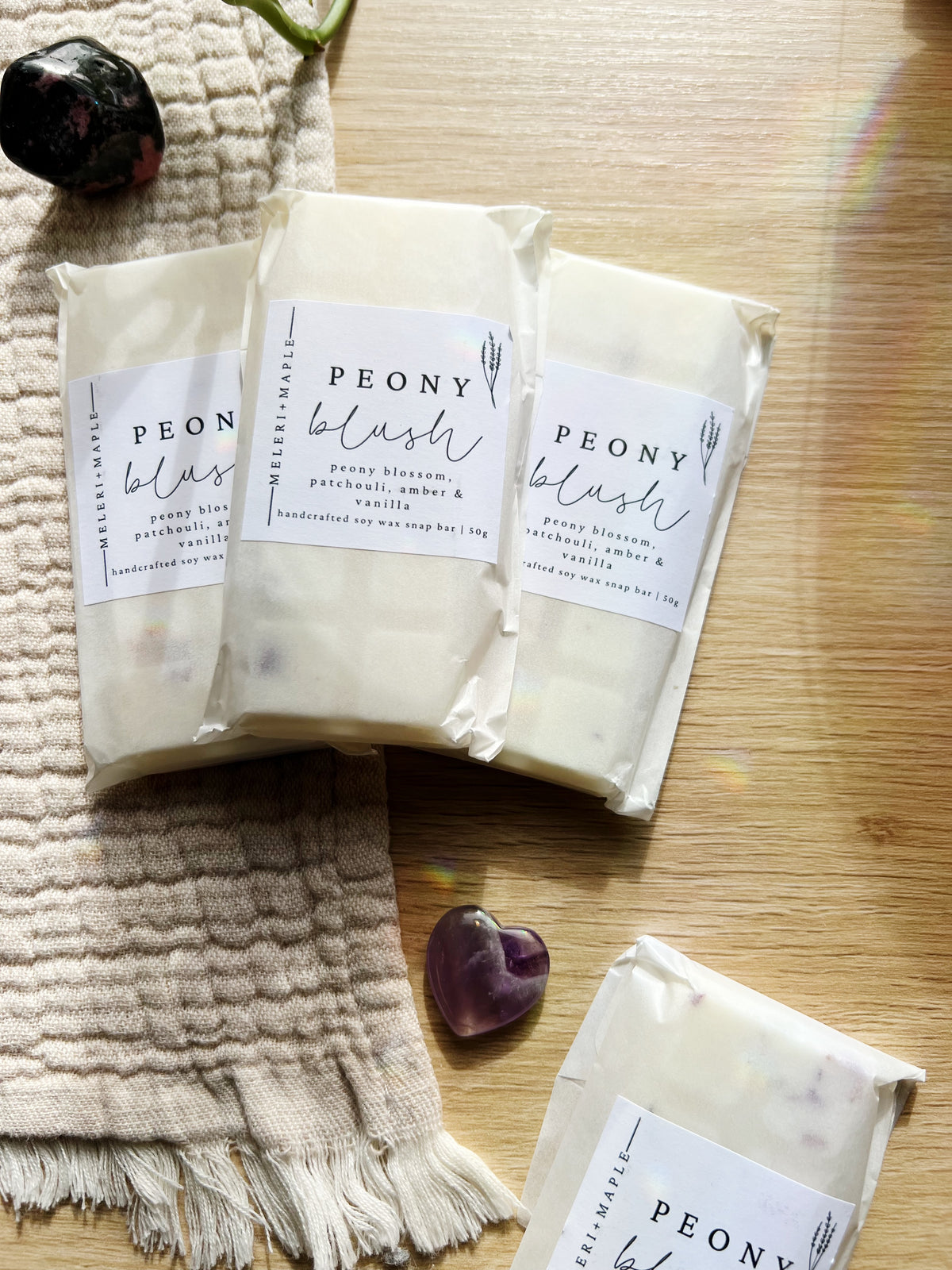 Peony Blush Snap Bar Wax Melt