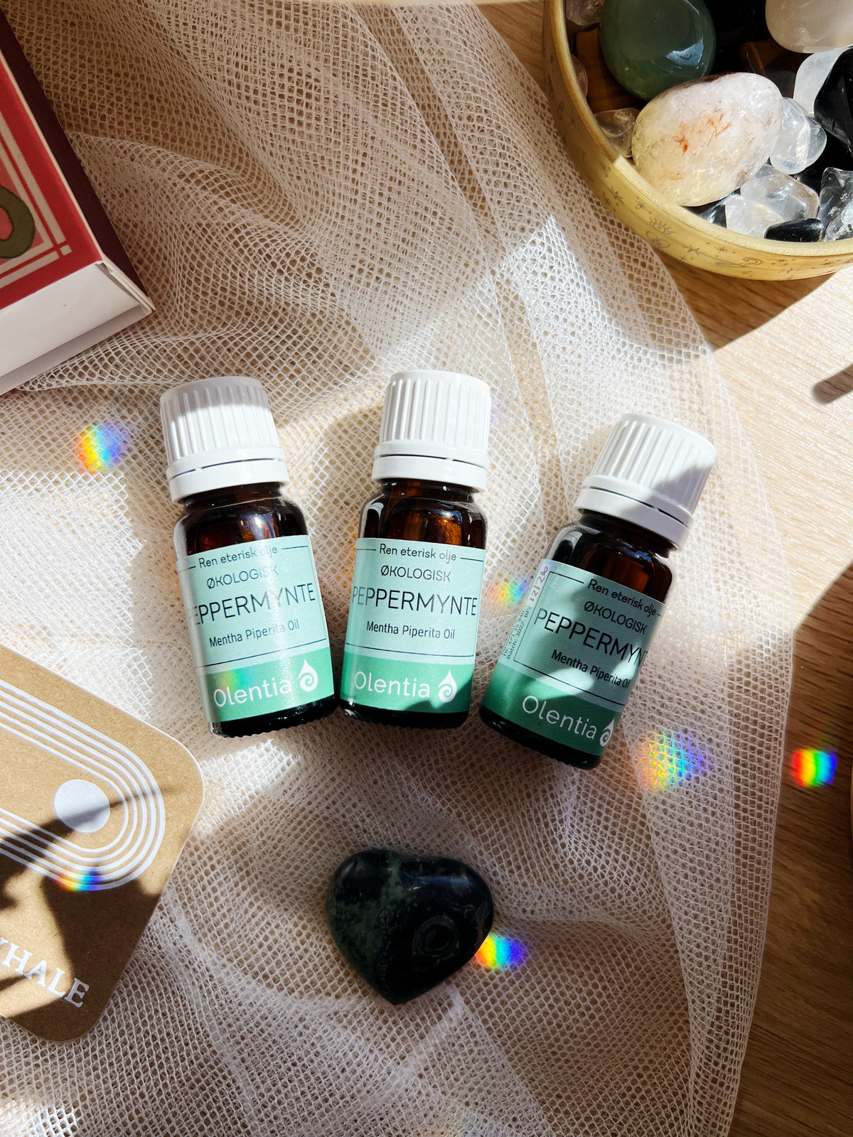 Peppermynte, eterisk olje, økologisk 10ml