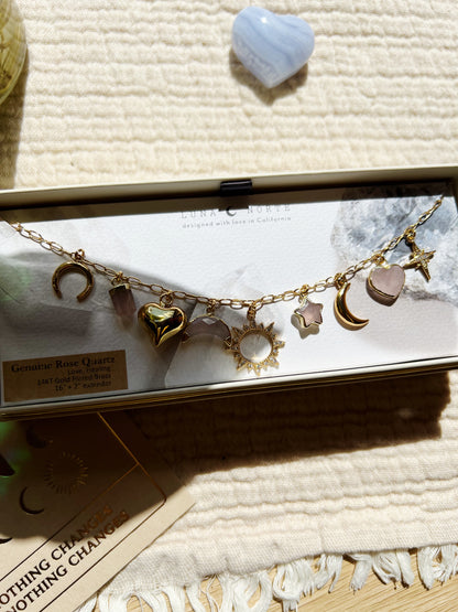 Love and Light Charm Halskjede