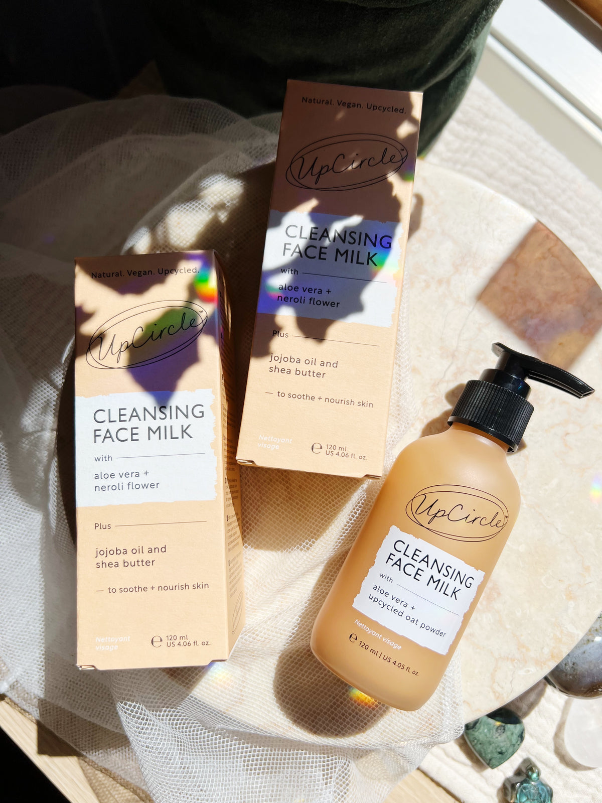 Cleansing Face Milk med Aloe Vera & Oat Powder