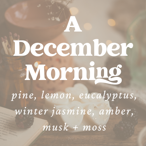 A December Morning Heart Clamshell Wax Melts