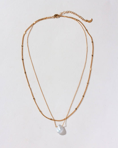 Pearl Tide Layered Halskjede