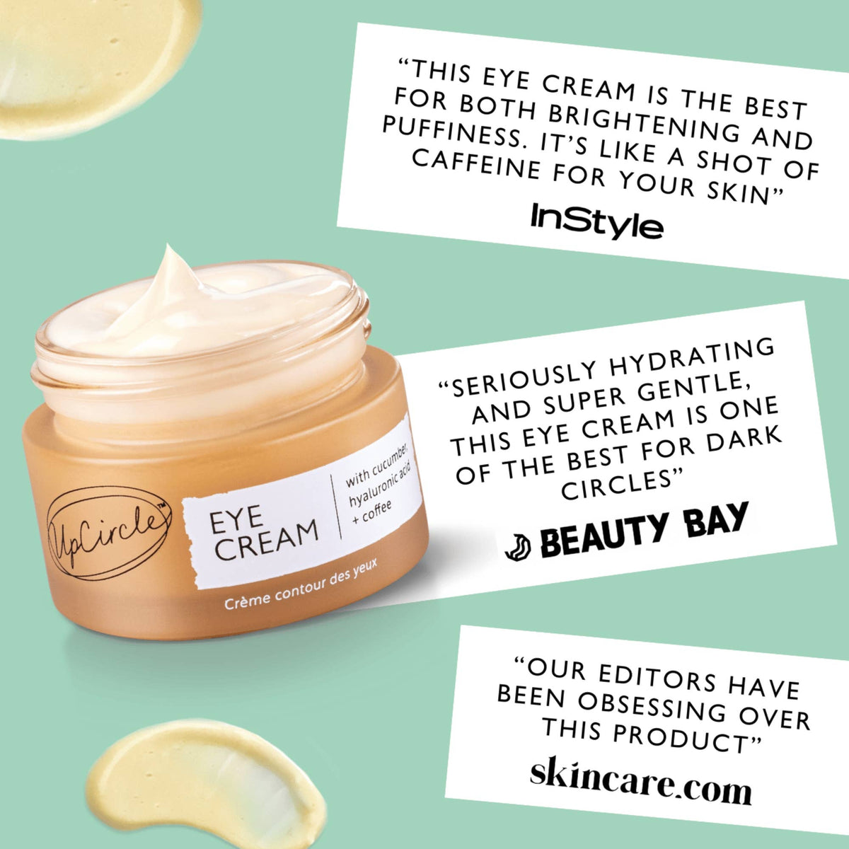 Eye Cream med Hyaluronic Acid & Coffee Oil