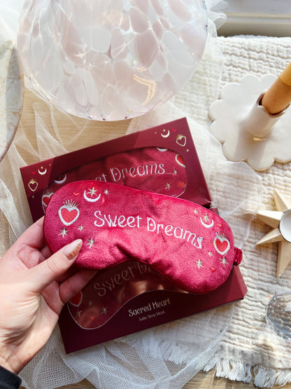 Sweet Dreams Sovemaske – Rød