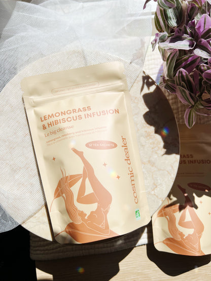 Lemongrass & Hibiscus - Le Big Cleanse - 12 teposer