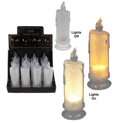 Cozy Glow LED Tradisjonelt Stearinlys – Stor