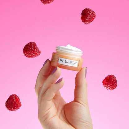 Mineral Sunscreen SPF 25 – Reef-Safe & Vegan – Reisestørrelse (20ml)